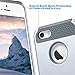 ULAK iPhone SE Case Silver, iPhone 5S Case, iPhone 5 Case, Slim Fit Dual Layer Protection Case Shock Absorbing Hard Rugged Ultra Protective Back Rubber Cover with Impact Protection(Silver+Gray)