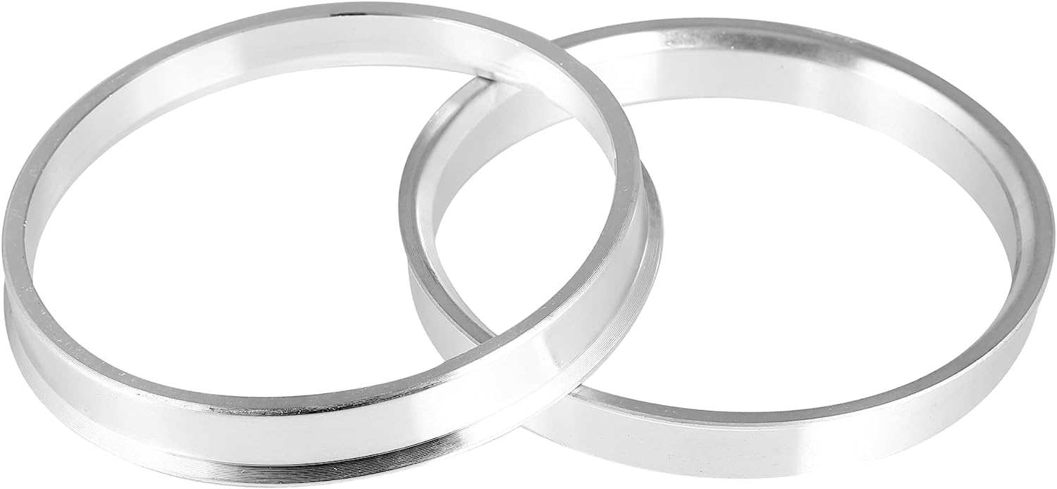 Edinstry 2pcs Aluminium Alloy Car Hub Centric Rings Wheel Bore Center Spacer (OD 73.1mm to ID 67.1mm)