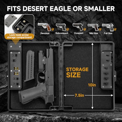 NIANPU Mechanical Code Gun Case for Handgun Review