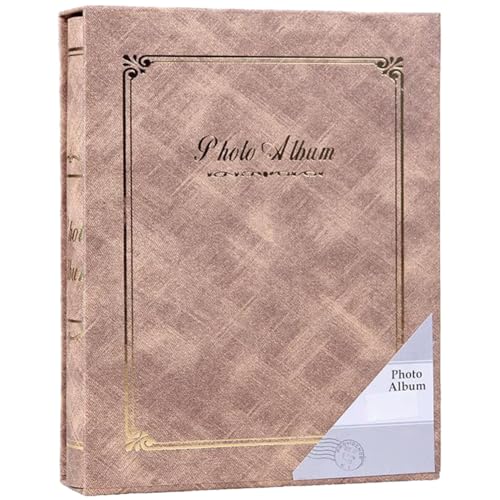 Álbum de Fotos 10x15 200 Fotos, Cubierta de Papel Duro Album de Fotografía Gran Capacidad Fotolibro Album para San Valentín Boda Navidad Cumpleaños