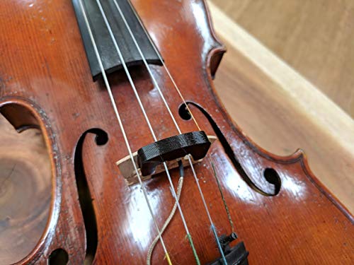 Dual Tone Violin Mute (Onyx Black) - Thumbnail 3