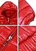 FLITAY Kid’s Front Zipper Up Packable Baby Boys Girls Coat Fashion Puffer Lightweight Coat Red-1 5-6T
