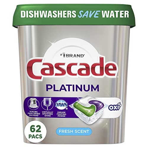 Cascade Platinum Dishwasher Pods