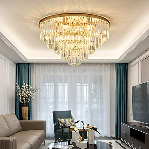 Discount 90% Healer 31.5 inch Luxury Crystal Chandelier Ceiling Light Fixture with 13 E14 Lamp Holder, Gold Finish Flush Mount Decorative Hanging Lighting with Remote Control for Living Room Bedroom Restaurant Discount 80% Healer 31.5 inch Luxury Crystal Chandelier Ceiling Light Fixture with 13 E14 Lamp Holder, Gold Finish Flush Mount Decorative Hanging Lighting with Remote Control for Living Room Bedroom Restaurant