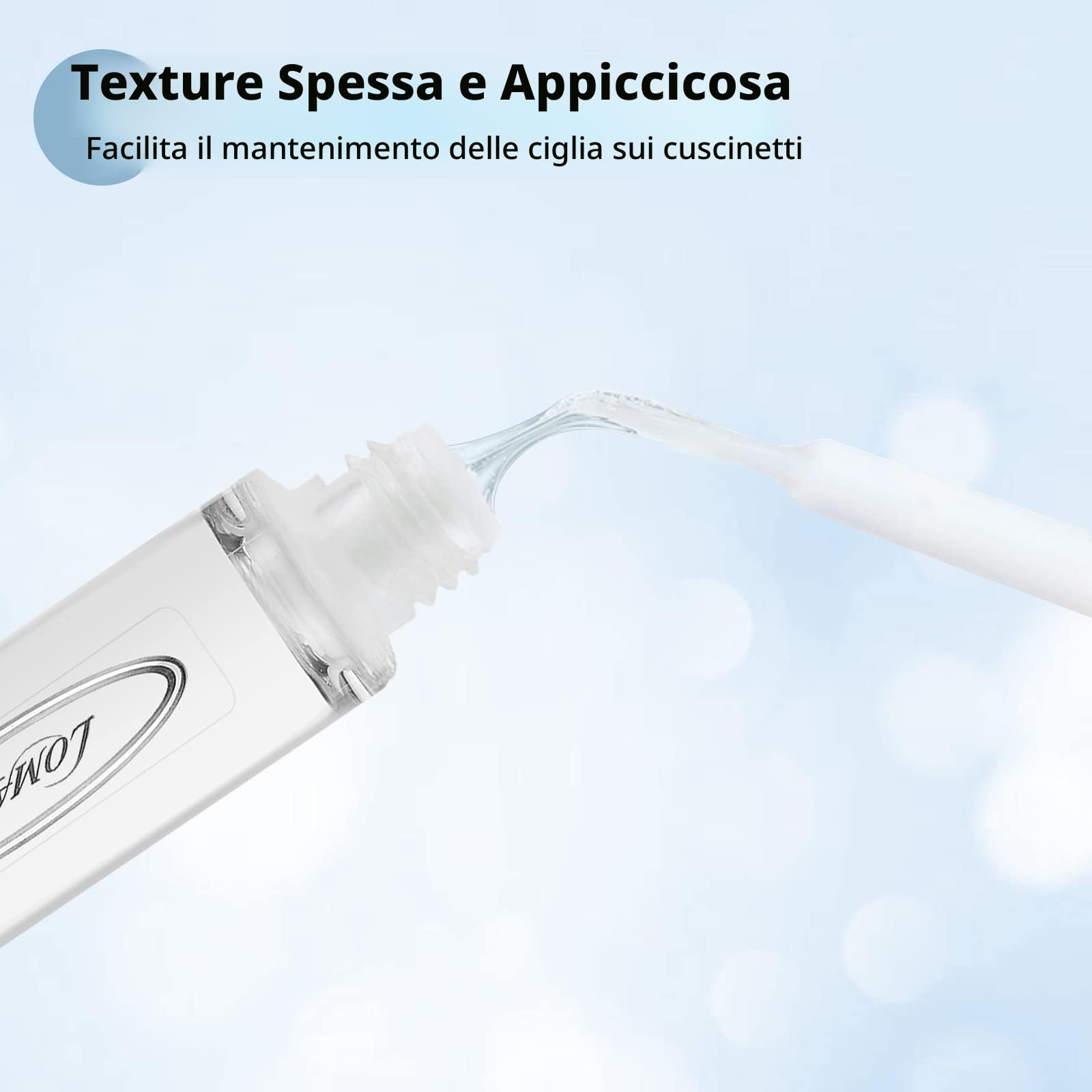 Colla Laminazione Ciglia, Colla per Laminazione Sopracciglia, Lash Lift, Sollevamento delle Ciglia(5ml)