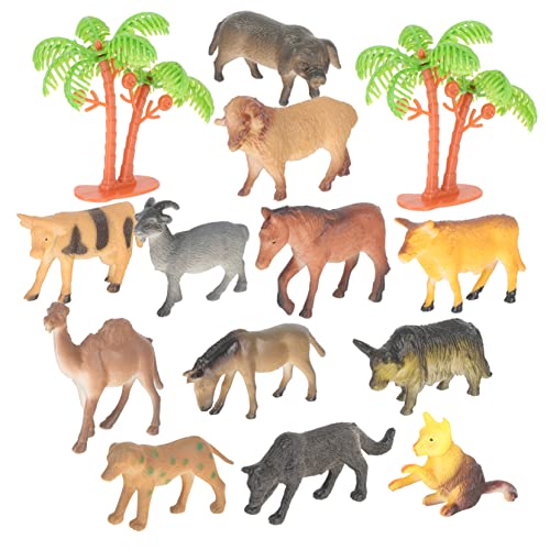 BESPORTBLE 12 Piezas Conjunto de Figuras de Animales de Granja Realistas Juguetes Educativos de Plástico para para Decoración y Proyectos de Paisajismo DIY BESPORTBLE 12 Piezas Conjunto de Figuras de Animales de Granja Realistas Juguetes Educativos de Plástico para para Decoración y Proyectos de Paisajismo DIY