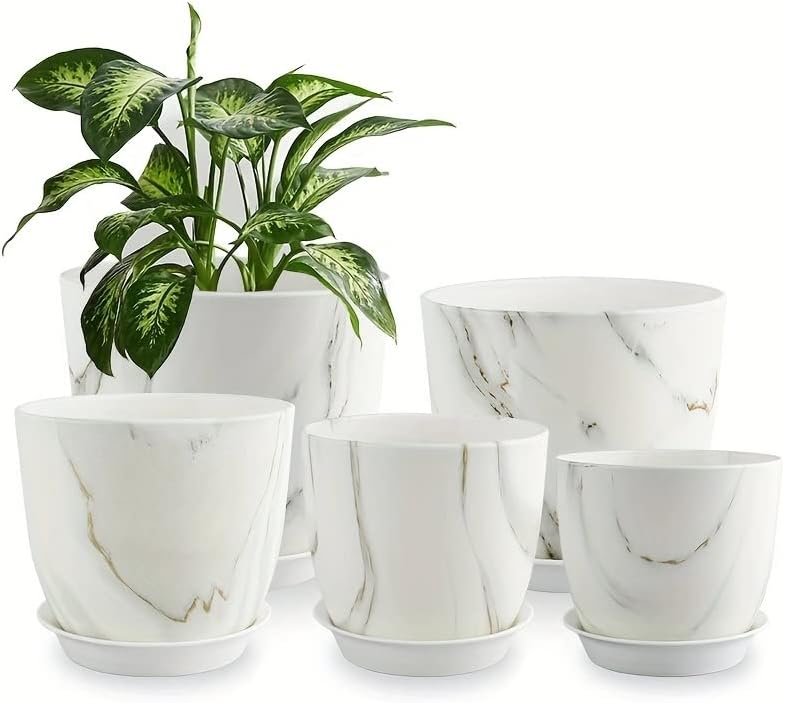 Home Plant Pots Indoor with Drainage – 7…