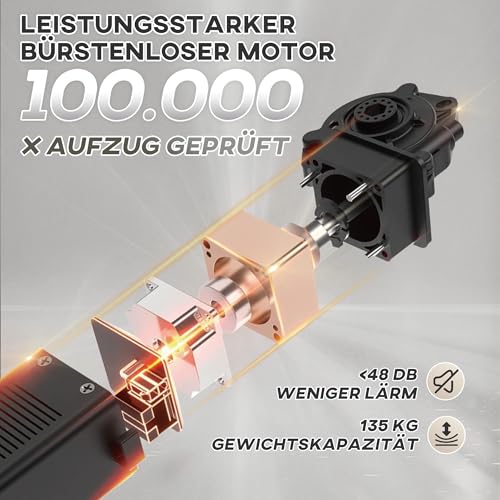 HOMCOM Fernsehsessel Elektrisch TV Sessel mit Liegefunktion Relaxsessel mit Fußteil Seitentasche Verstellbarer Rückenlehne ergonomisch Liegesessel Ruhesessel für Schlafzimmer Wohnzimmer Grau – Bild 5