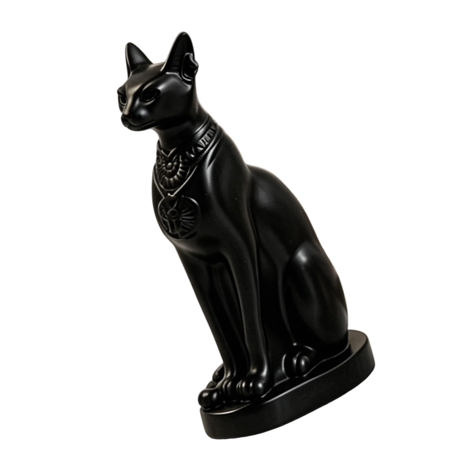 Vdaxvme Cats Goddesses Statue Egyptian Bastet Collectible Figurines Ancient Egypts Bastet Sculpture Desktop Decors Collectibles Egyptian Cats Goddesses Statue