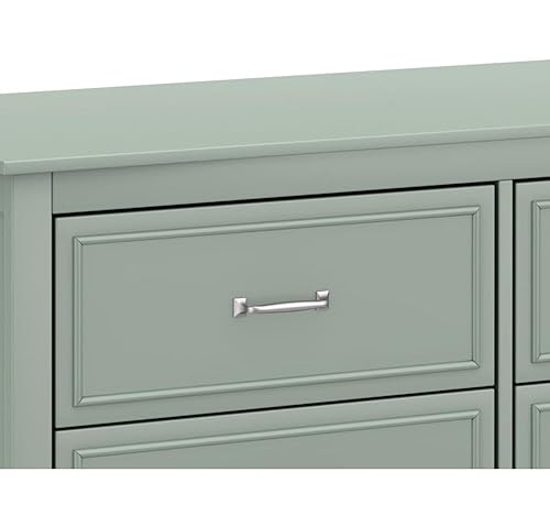 davinci charlie 6-drawer double dresser forest green DaVinci Charlie 6-Drawer Double Dresser – Kid's Stuff Superstore main image 0