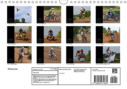 Motocross (Wandkalender 2017 DIN A4 quer): Motocross MX und Freestyle Motocross von tollkühnen Profis. (Monatskalender, 14 Seiten ) (CALVENDO Sport)