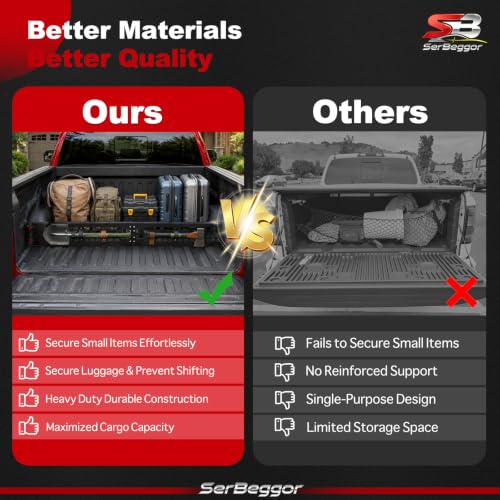 Truck Bed Divider Compatible with 2019-2025 Dodge Ram 1500 Accessories by SerBeggor - Used condition - Image 5