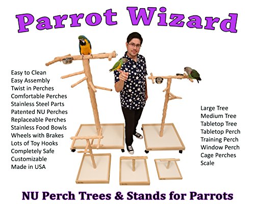 Large Nu Perch Parrot Climbing Tree #TOP3