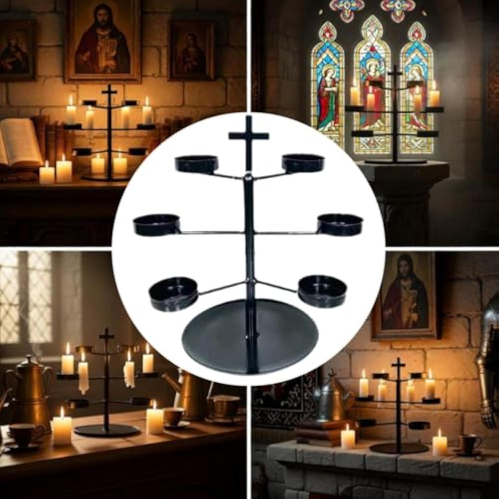 Unique Altar Candle Stand for Garden