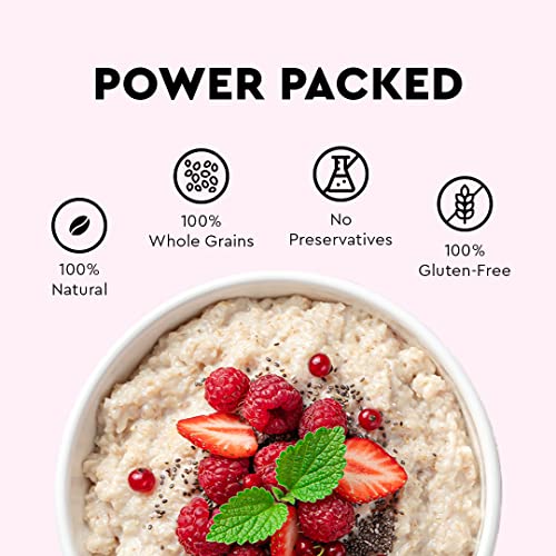 Image of NOURISH YOU Steel Cut Oats | Gluten Free Oats | High in Iron & Fibre | Healthy Protein Breakfast Oatmeal | Diet food for Weight Management | 1.5 KG (Pack of 3)