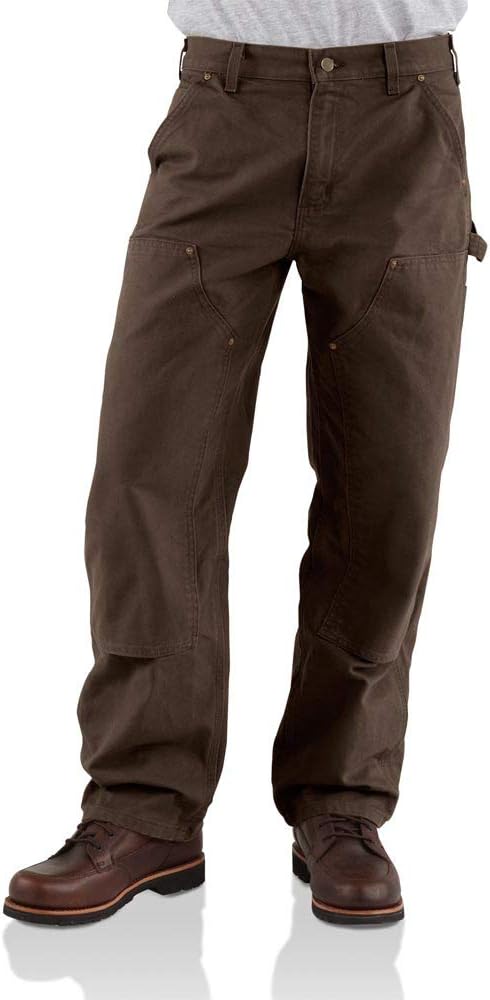 Carhartt Men's Loose Fit Washed Duck Double-Front Utility Work Pant