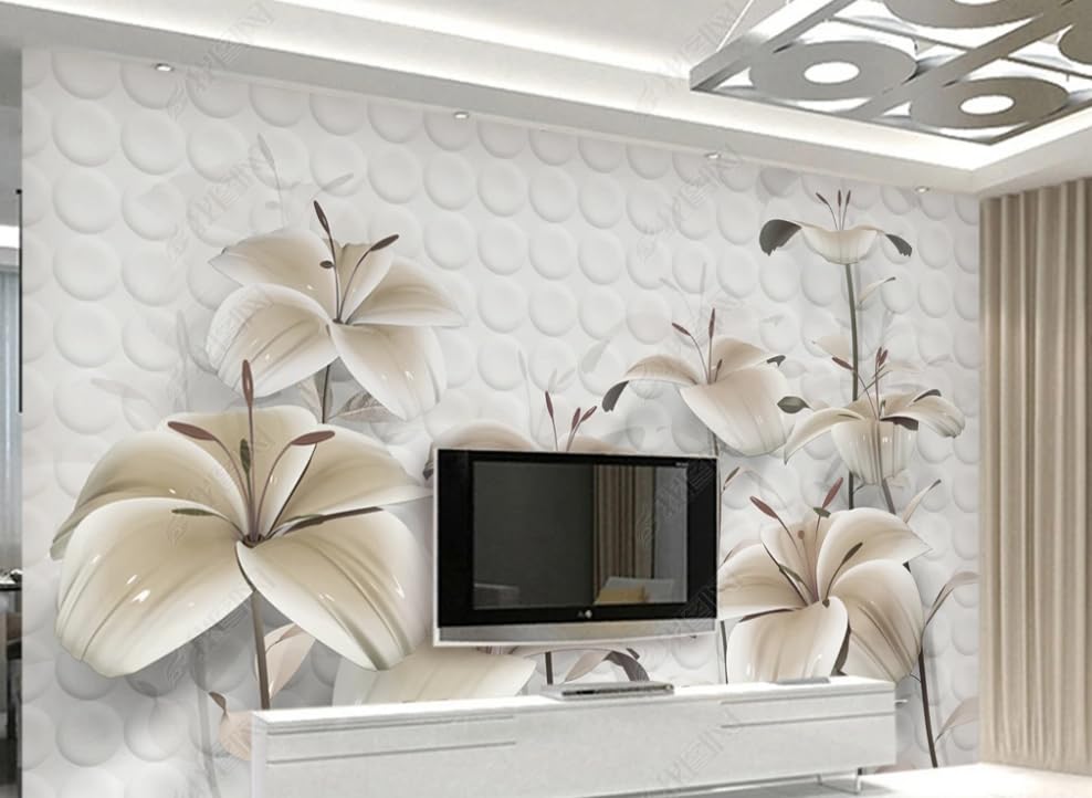 Papier peint intissé haut de gamme grand format design cubique pour mur de restaurant
