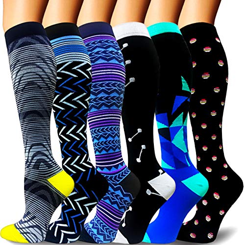 Compression Socks Women & Men 20-30mmHg – Best Support for Running,Sports,Hiking,Flight Travel,Circulation