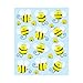 CARSON DELLOSA BEES SHAPE STICKERS 72PK (Set of 24)