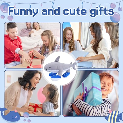 Lidary Tralalero Tralala, Italian Brainrot Plüschtier, Perfekt für Kinder & Erwachsene Geschenk, Sammlerstück, Kuscheltier für Fans(Tralalero Tralala)