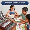 194 Piece Deluxe Art Set, Painting Drawing Art Supplies with 4 Drawing Pads, Acrylic Paints, Crayons, Colored Pencils Set in Wooden Case, Art Kit Gift Box for Kids, Teens, Adults, Artists, Beginners #4
