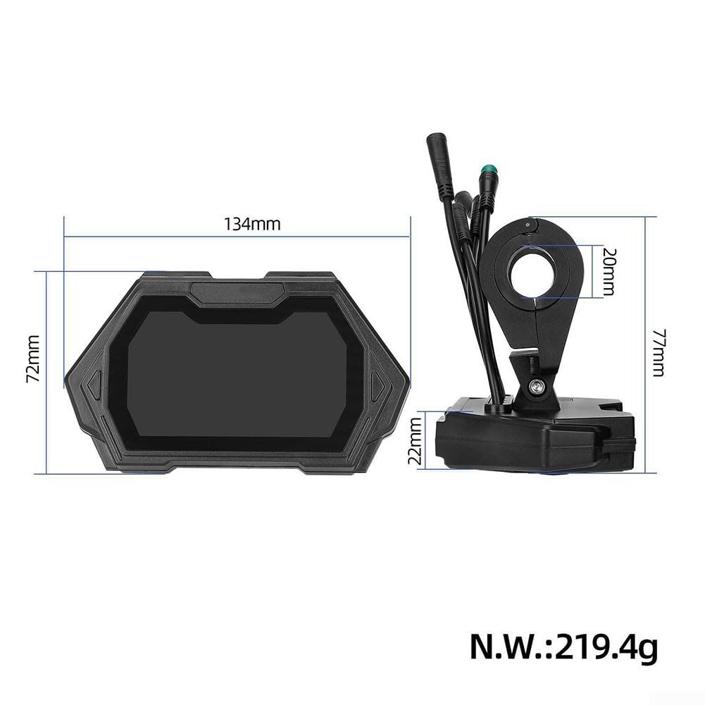 Zoegneer Tableau de bord de la carte mère avec écran LCD avancé pour scooter électrique Kugoo/pour Kukirin G2 PRO Max G2