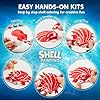 Klever Kits 12 Glow in The Dark Sea Shell Painting Kit-Arts & Crafts for Boys and Girls Ages 6-12, Art Supplies, Kids Craft Paint Kits, Creative Art Toys for Birthday Party Gift #3
