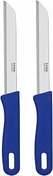Rena Germany Professional Fruit and Vegetables Kitchen Knife Set, Stainless Steel Blades, Pack of 2 Knives, 110mm