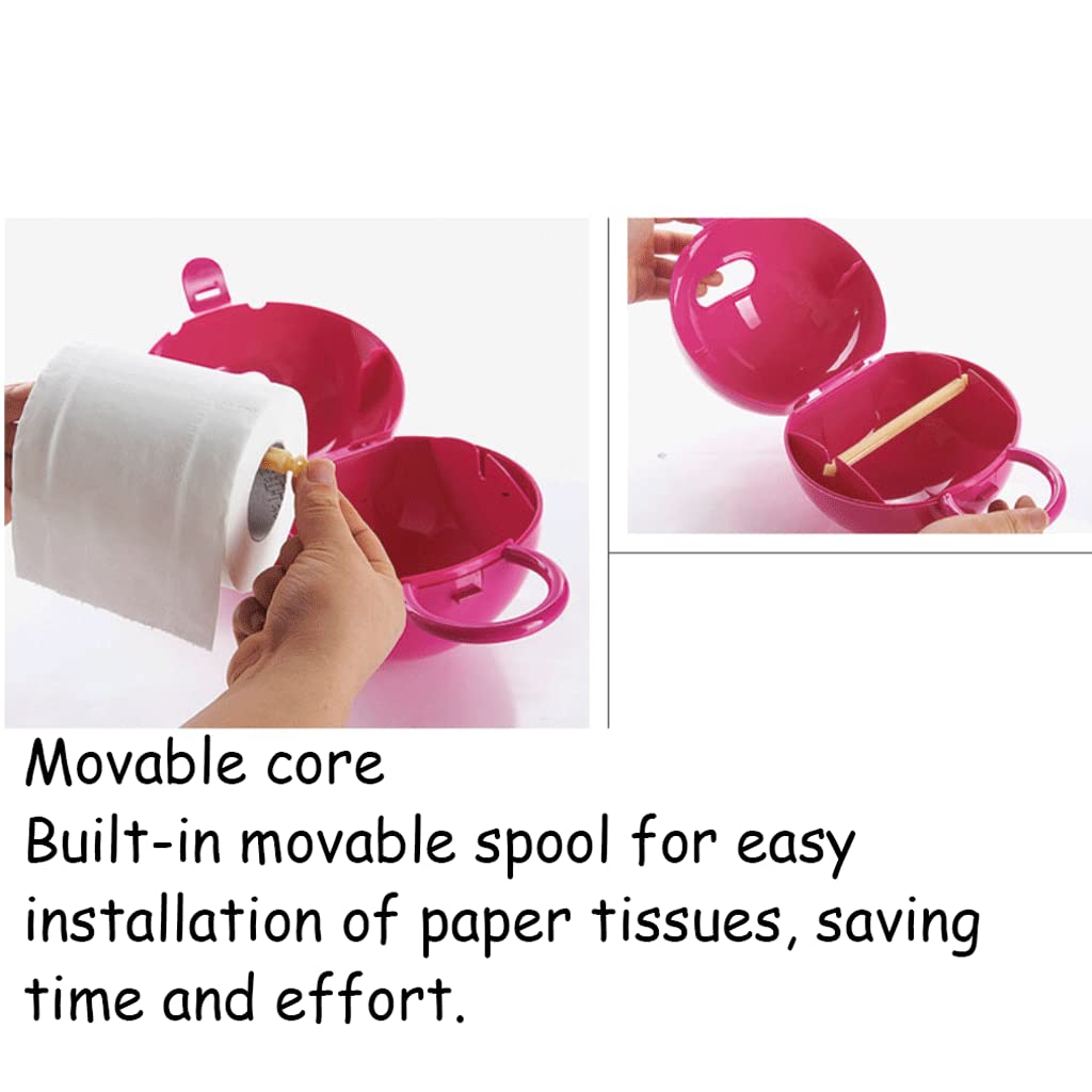 Amazon.com: Convenient Plastic Tissue Box Covere Round Tissue Box