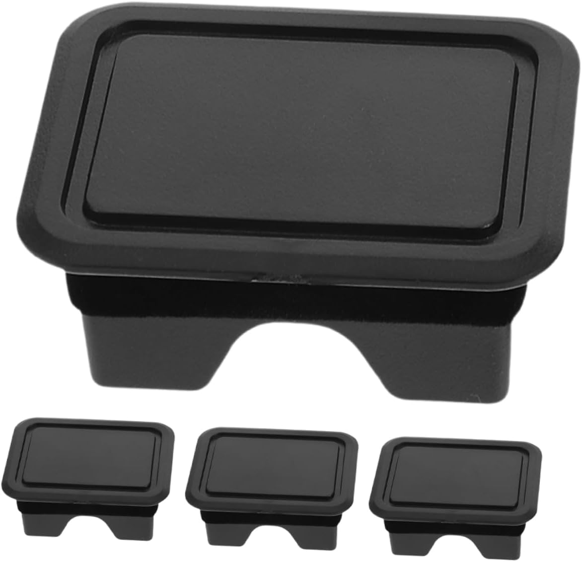 Gatuida Custom Fit Ram 1500 2500 4 Pack Bed Rail Stake Plugs Camper Plug Truck Bed Accessories Easy Install -