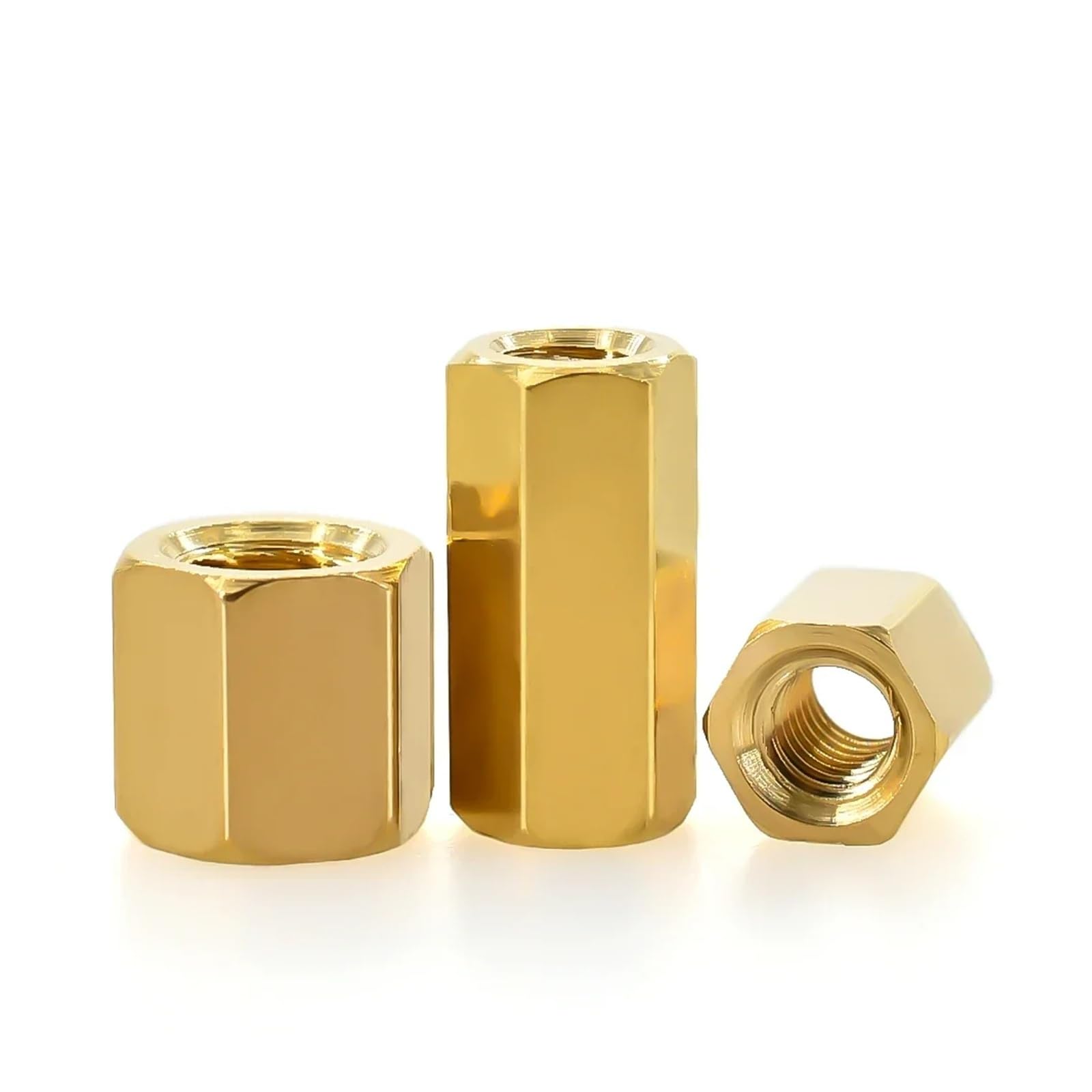 Separador de placa base de latón hexagonal M2 M2.5 M3 M4 M5 M6 M8, espaciador de perno de columna, espaciador de placa base, espaciador de placa base, espaciador de placa base, espaciador de placa bas