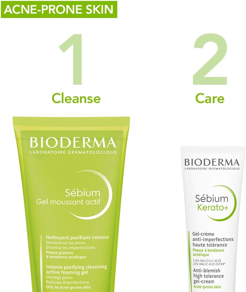 BIODERMA Gel de Limpeza Facial Sébium Gel Moussant Actif 200ml BIODERMA Gel de Limpeza Facial Sébium Gel Moussant Actif 200ml