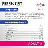 PERFECT FIT™ Katze Beutel Adult 1+ mit Lachs 3x2,8kg