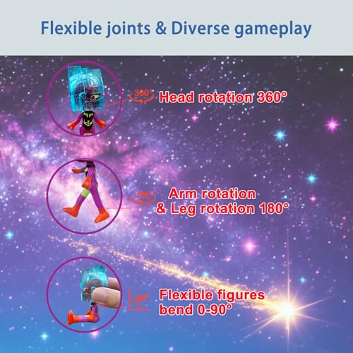 Image of PLENTY MORE HelmeTeam GLITTERS Neptune-Action Figure with Transparent Glitter Helmet, Collectable Neptune ID Card, Suitable for 6+ Kids, Safe Plastic Toy Fostering Planetary Knowledge & Icy Adventures