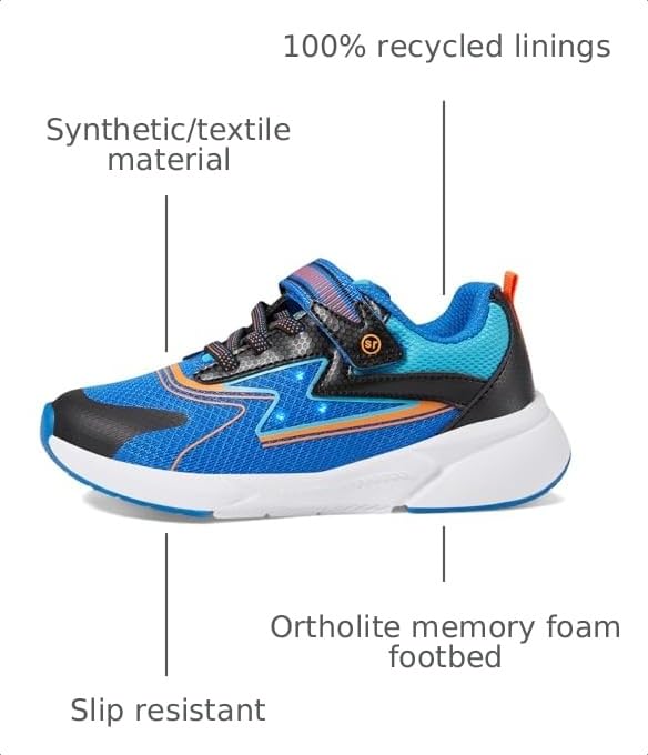 Image of Stride Rite Kids' SR Lighted Cosmic 2.0 Sneakers