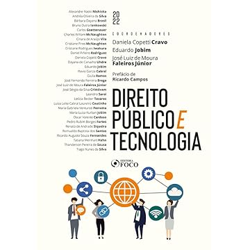 Capa do livro Direito Público e Tecnologia - 1ª Ed - 2022