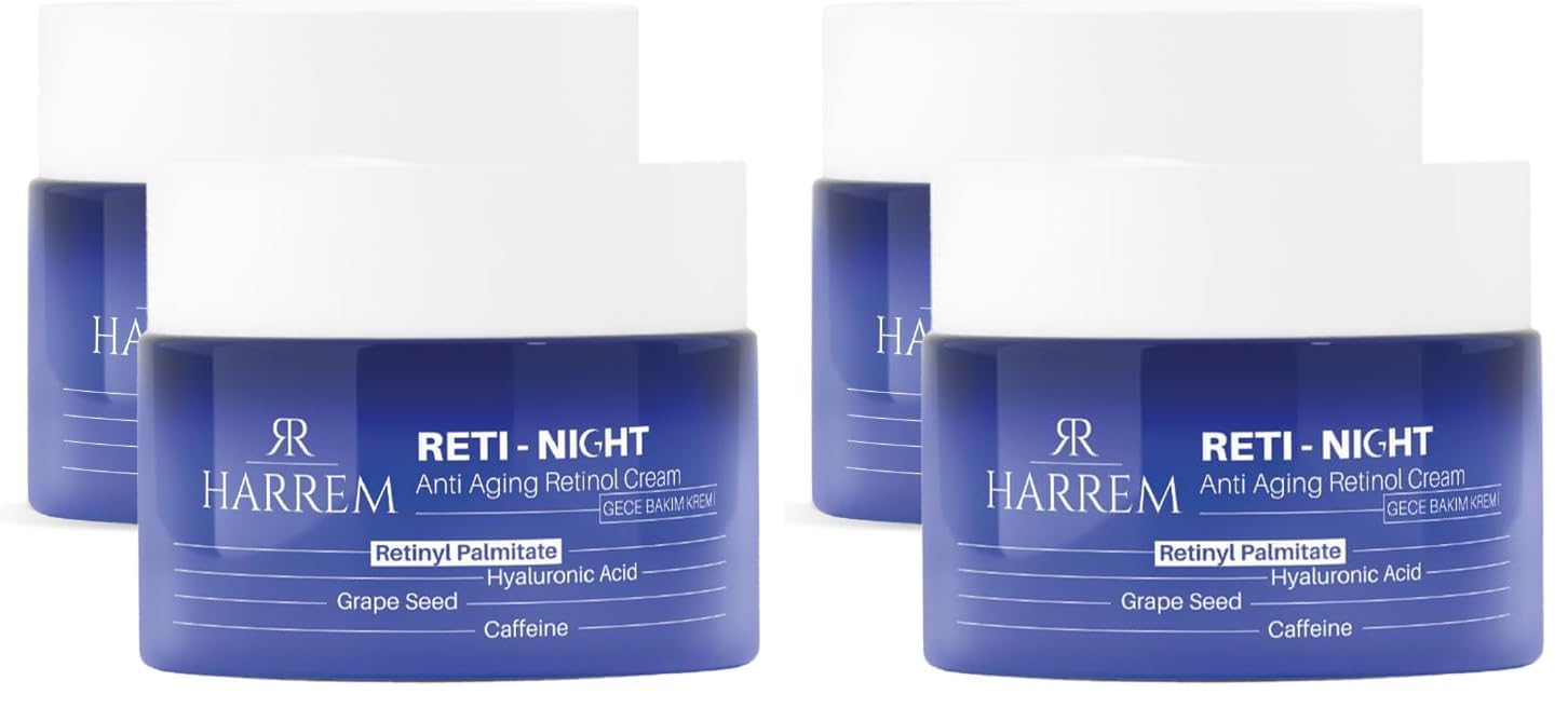 Reti-Night Krem Yaşlanma Karşıtı Dolgunlaştırıcı Retinol & Kolajen Gece Bakım Kremi 50 Ml (2 paketi)