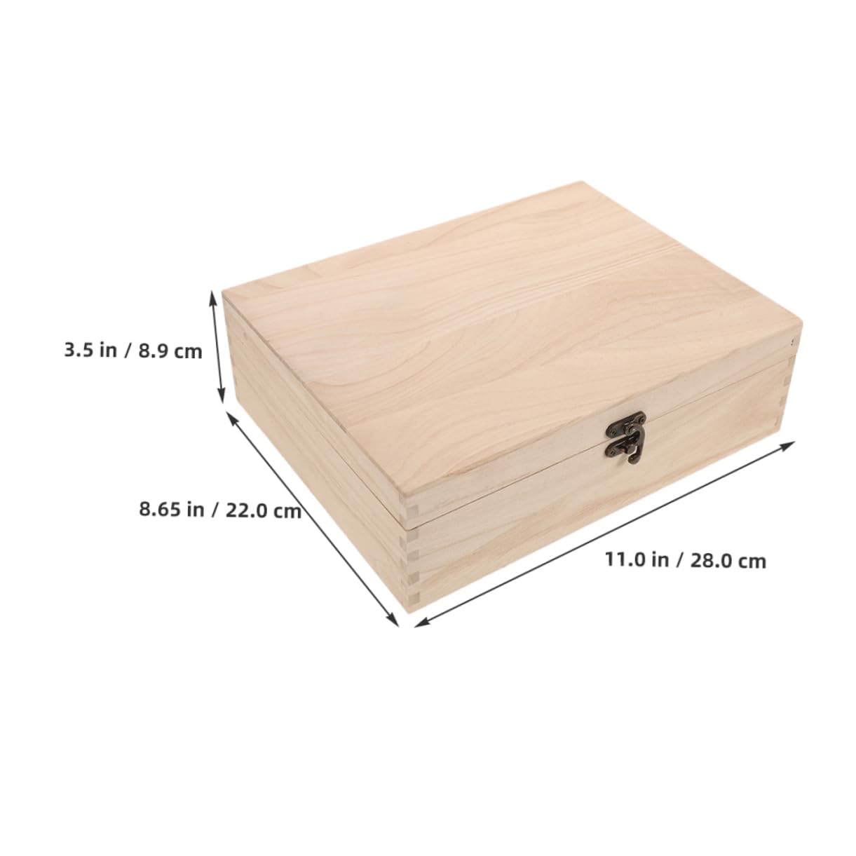 Toddmomy Große Schmuckschatulle, 2 Stück, Abschließbar, Beige