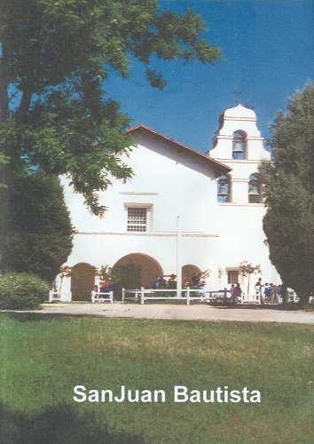 Mission San Juan Bautista de California maqueta de madera historica coleccionable