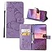 IVY S20 FE Butterfly Wallet Case for Samsung Galaxy S20 FE 5G - Purple