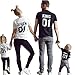 Minetom King Queen 01 Impresión Hombres Mujer Prince Princess Casual Fashion Tops Moda Manga Corta T-Shirt Ropa Familia Camiseta Blanco Queen ES 38(Madre)