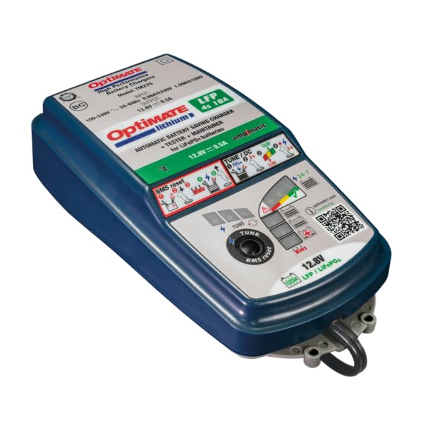 Optimate lithium 4s 10A Chargeur de batterie Lithium TECMATE TM-270 12v