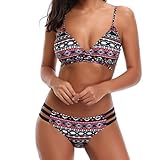Push Up Neckholder/Badeanzug / Tankini / Badekleid / Einteiler / Push up / Sportlich, angesagter Look