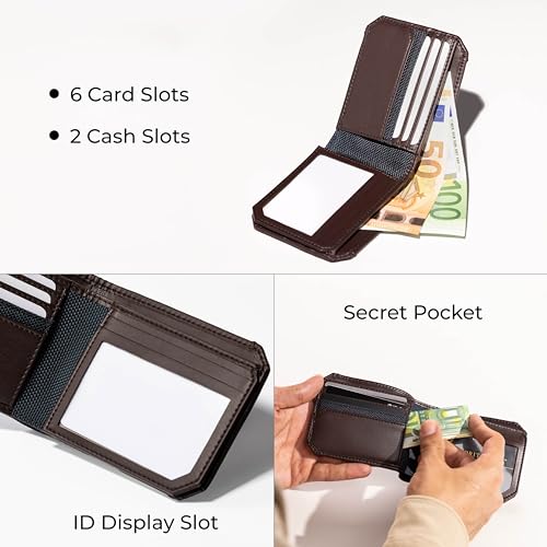 scarters Abundance RFID Protected Nylon Wallet Deep Blue Infinite-Blue - Image 5