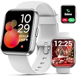Smartwatch for Women, Compatible with Android & iPhone, 1.8'' Fitness Tracker Watch with Alexa, Call & Notification Alerts, Heart Rate & Sleep Monitor, 120 Sports Modes, Waterproof Watch for Women