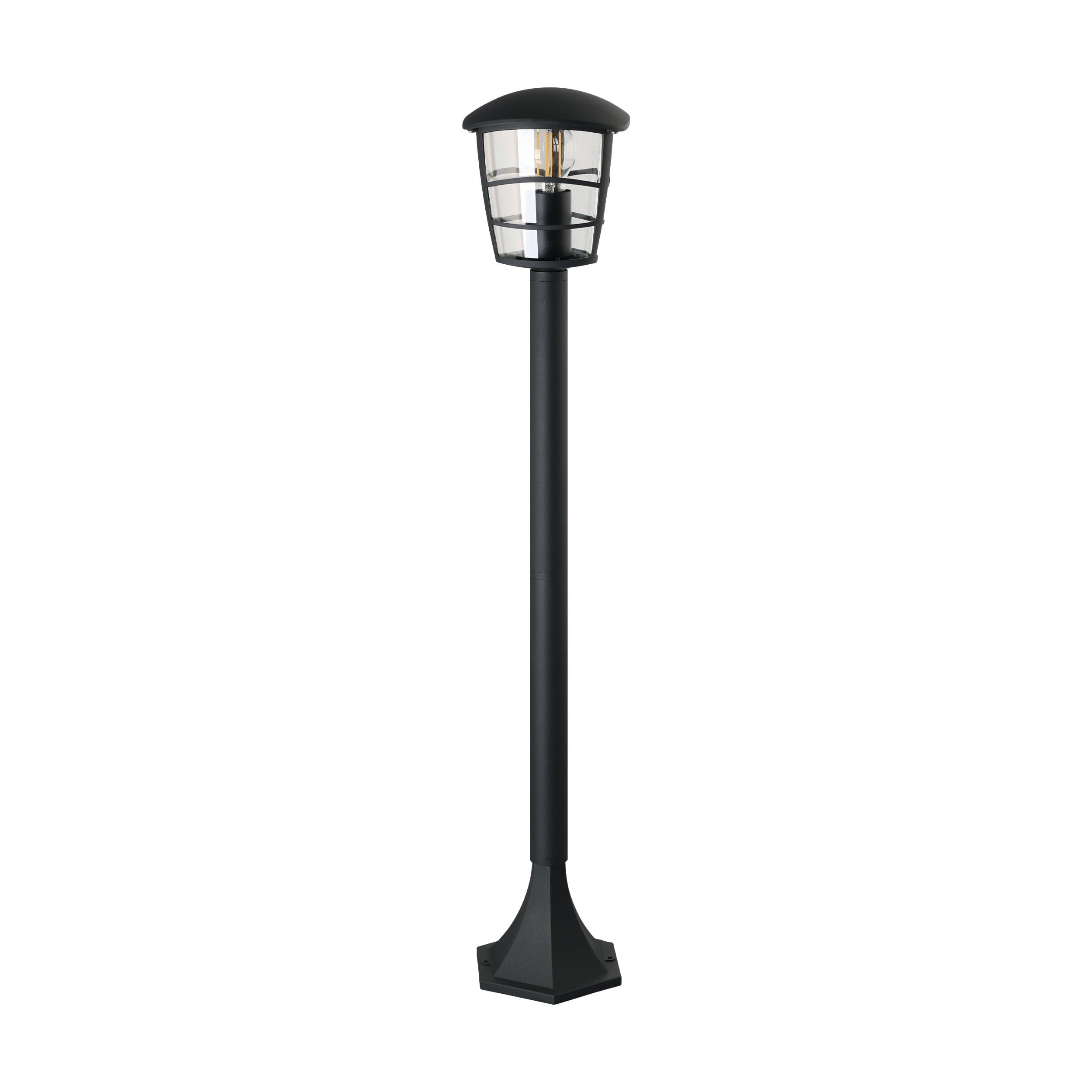 Eglo Aloria Plastic Outdoor Floor Light in Black