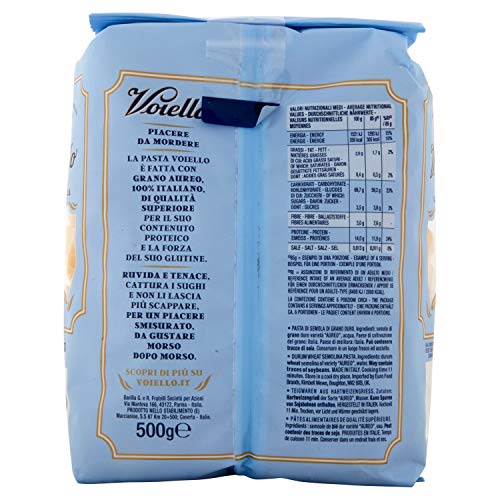 Voiello Pasta Tofarelle, Pasta Corta di Semola