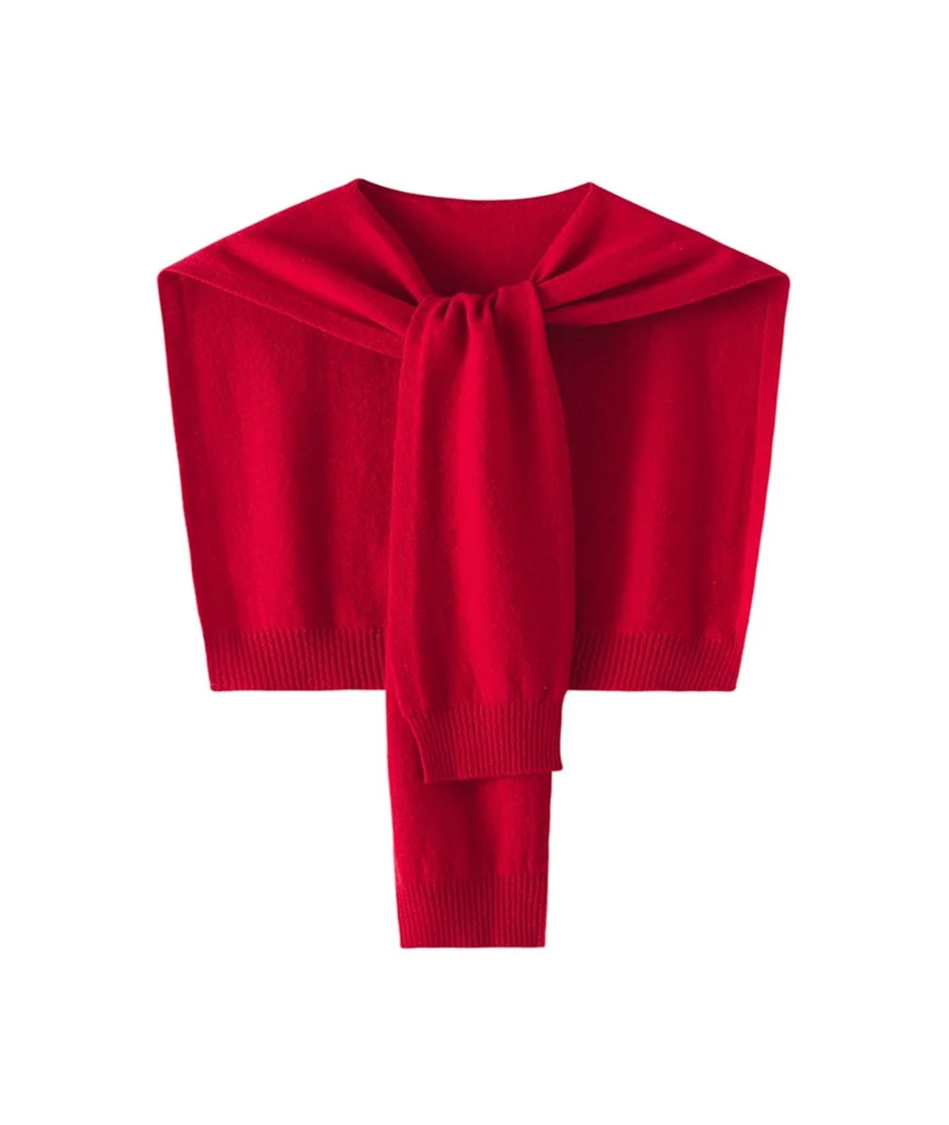 Bufanda Invierno Chal de punto lana for mujer, otoño e invierno, estilo sencillo, tejido liso y Unisexo