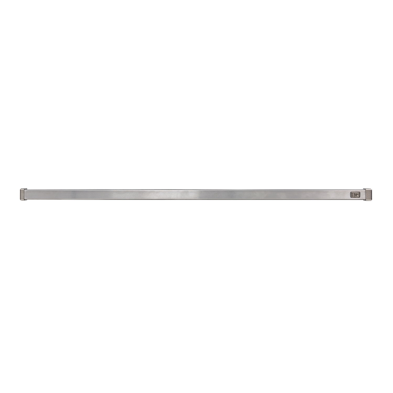 ABUS Fenster-Panzerriegel FPR217 sichtbarer Schutz gegen Einbrüche | stabiler Edelstahl-Riegel | 225 cm lang | abschließbar | silber | 77821