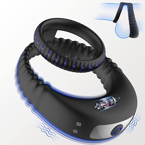 Vibrador vibrador para parejas, anillos de pene Healexcer, juguetes sexuales para parejas, mujeres, hombres, juegos de placer, anillo de pene de